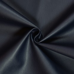 Эко кожа (Искусственная кожа) (Ширина 138см), цвет Темно-Синий (на отрез) в Чебоксарах