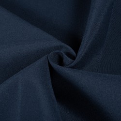 Ткань Грета Водоотталкивающая (80%пф, 20%хл) (Ширина 150см), цвет Темно-Синий (на отрез) в Чебоксарах