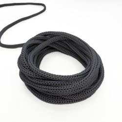 Шнур для одежды d-4.5мм, цвет Серый (на отрез)  в Чебоксарах