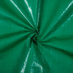 Тентовое полотно Тарпаулин 120 г/м2 (Ширина 2м), цвет Зеленый (на отрез) в Чебоксарах