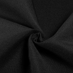 Ткань Грета Водоотталкивающая (80%пф, 20%хл) (Ширина 150см), цвет Черный (на отрез) в Чебоксарах