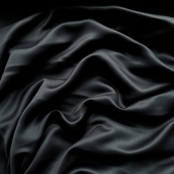Светозатемняющая ткань для штор &quot;Блэкаут&quot; 95% (Blackout) (Ширина 280см), цвет Черный (на отрез) в Чебоксарах