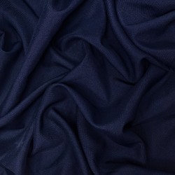 Ткань Габардин (100%пэ) (Ширина 150см), цвет Темно-Синий (на отрез) в Чебоксарах