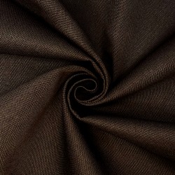 Ткань Рогожка (мебельная) (Ширина 140см), цвет Тёмно-Коричневый (на отрез) в Чебоксарах