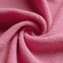 Флис Односторонний 130 гр/м2, цвет Розовый (на отрез)  в Чебоксарах