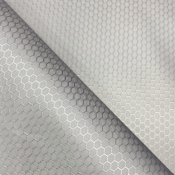 Ткань Oxford 300D PU Рип-Стоп СОТЫ, цвет Светло-Серый (на отрез) в Чебоксарах