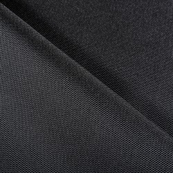 Ткань Кордура (Китай) (Oxford 900D) (Ширина 1,48м), цвет Черный (на отрез) в Чебоксарах