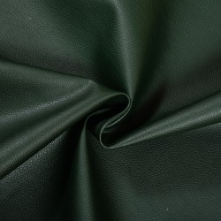 Эко кожа (Искусственная кожа) (Ширина 138см, цвет Темно-Зеленый (на отрез) в Чебоксарах
