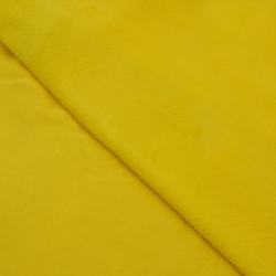 Флис Односторонний 180 гр/м2, Желтый (на отрез)  в Чебоксарах