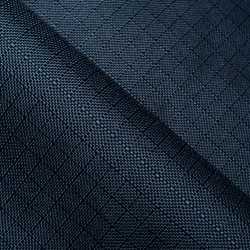 Ткань Oxford 600D PU РИП-СТОП (Ширина 1,48м), цвет Темно-Синий (на отрез) в Чебоксарах