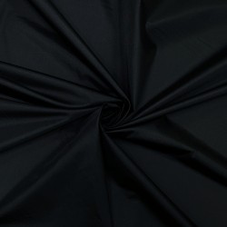 Ткань Дюспо 240Т  WR PU Milky (Ширина 150см), цвет Черный (на отрез) в Чебоксарах