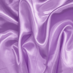 Ткань Атлас-сатин (Ширина 150см), цвет Сиреневый (на отрез) в Чебоксарах