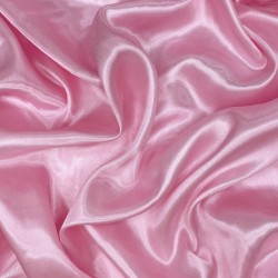 Ткань Атлас-сатин (Ширина 150см), цвет Розовый (на отрез) в Чебоксарах