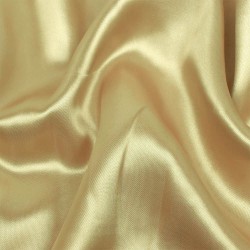Ткань Атлас-сатин ЛЮКС, цвет Золотой (на отрез)  в Чебоксарах