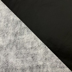 Ткань для чехлов на уличную мебель 260 г/м2 (Ширина 180см), цвет Чёрный (на отрез) в Чебоксарах