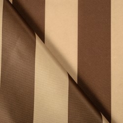Ткань Oxford 300D PU (Ширина 1,48м), Бежево-Коричневая полоса (на отрез) в Чебоксарах