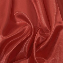 Ткань Атлас-сатин, цвет Красный (на отрез)  в Чебоксарах