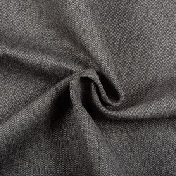 Ткань Рогожка (мебельная) (Ширина 140см), цвет Серый (на отрез) в Чебоксарах